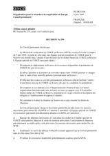 Permanent Council Decision No. 296/Corrected reissue (fr)