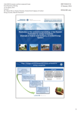 Presentation by Mr. Nikolai Shvets, Deputy Chairman