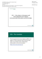 Presentation by Ms. Adriana Gheorghe, Project Manager, Cooperation EU Neighbours and Central Asia