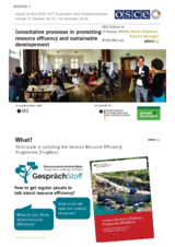 Presentation by Ms. Maria Brueckner, Project Manager, Germany