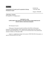 Permanent Council Decision No. 386