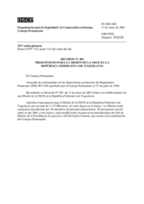 Permanent Council Decision No. 402 (es)