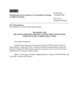 Permanent Council Decision No. 386 (it)