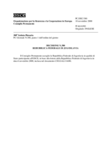 Permanent Council Decision No. 380 (it)