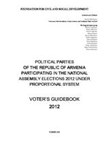 Voter's Guide on Political Parties participating in Parliamentary elections 2012 