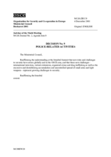 Bucharest Ministerial Decision No. 9 on Police-related Activities