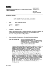 Diario de la 1087ª Sesión plenaria del Consejo Permanente 