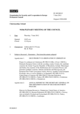 Journal of the 915th Plenary Meeting of the Permanent Council