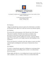 Statement by the Delegation of Norway in response to the presentations by the Chairpersons of the Three Committees