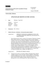 Journal of the 857th Plenary Meeting of the Permanent Council