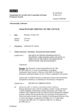 Journal of the 862nd Plenary Meeting of the Permanent Council