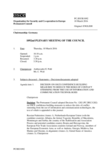 Journal of the 1092nd Plenary Meeting of the Permanent Council