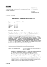 Giornale della 1090a Seduta plenaria del Consiglio permanente