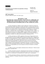 Décision No 1202 du Conseil permanent