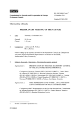 Journal of the 882nd Plenary Meeting of the Permanent Council