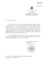 Response by the Delegation of Iceland to the Questionnaire on the Code of Conduct on Politico-Military Aspects of Security Response by the Delegation of Iceland to the Questionnaire on the Code of Conduct on Politico-Military Aspects of Security