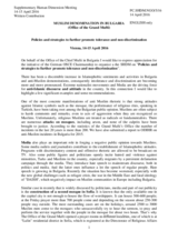 Written Contribution 