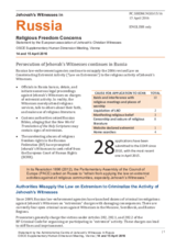 Session 3, Statement on Jehovah's Witnesses in the Russian Federation
