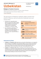 Session 3, Statement on Jehovah's Witnesses in Uzbekistan