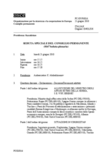 Journal of the 816th Special Plenary Meeting of the Permanent Council (it)