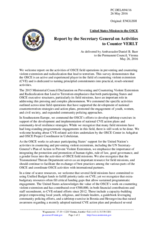 Statement by the Delegation of the United States of America in response to the report by the Secretary General on OSCE activities to prevent and counter violent extremism and radicalization that lead to terrorism