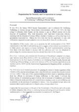 Report of the OSCE Office of the Special Representative and Co-ordinator for Combating Trafficking in Human Beings, following the visits to the Republic Kazakhstan 