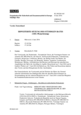 Journal der 1103. Erweiterte Sitzung des Ständigen Rates