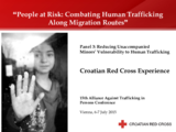 Panel 3: Presentation by Sanja Pupacic, Head of Migration and Asylum Department, Croatian Red Cross