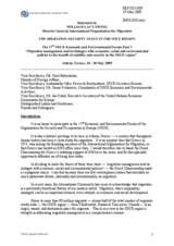Keynote Speech by Ambassador William Lacy Swing, Director General of the International Organization for Migration (IOM)