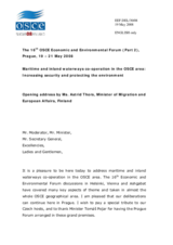 Opening address by Astrid Thors, Minister of Migration and European Affairs