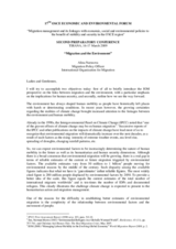 Presentation by Alina Narusova, Migration Policy Officer, Migration Policy and Research Department, International Organization for Migration Presentation by Alina Narusova, Migration Policy Officer, Migration Policy and Research Department, International Organization for Migration