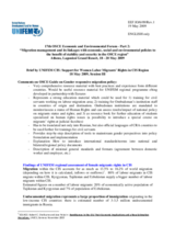 Comment by Ms. Nargis Azizova, Gender and Governance Advisor, Office in Tajikistan, United Nations Fund for Women (UNIFEM)