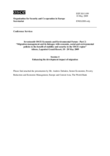 Presentation by Mr. Andrew Dabalen, Senior Economist, Poverty Reduction and Economic Management, Europe and Central Asia, The World Bank