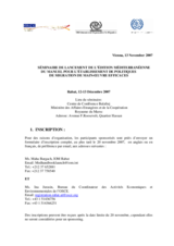 Logistical modalities (fr)