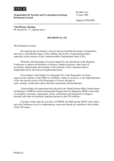 Permanent Council Decision No. 124