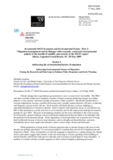 Presentation by Professor Michelle Leighton, Director of the Human Rights Programme, Centre for Law and Global Justice, University of San Francisco, USA