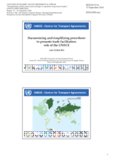 Presentation by Ms. Asli Gurates, Customs expert, Transport Facilitation and Economics Section Sustainable Transport Division, UNECE