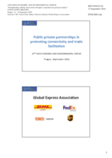 Presentation by Mr. Carlos Grau Tanner, Director General, Global Express Association