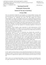 Statement by Amb. Clemens Koja