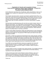 Presentation by Ms. Mary Shuttleworth