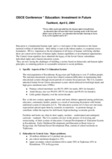 Contribution by UNESCO Contribution by UNESCO