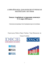 Summary of the Symposium on Sustainable Ecotourism and the National Park System in Azerbaijan (az)