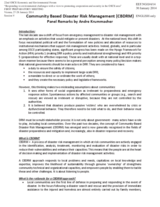 Statement by Mr. Andre Krummacher, South/South-East Asia Regional Director, France