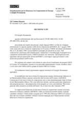 Permanent Council Decision No. 295 (it)