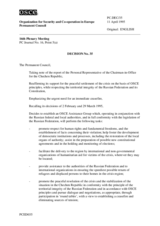 Permanent Council Decision No. 35