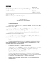 Permanent Council Decision No. 397 (it)