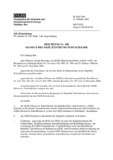 Permanent Council Decision No. 500/Corrected reissue (de)