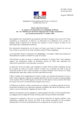 Intervention de la France en réponse à la déclaration de la délégation de Russie sur « les violations des droits des migrants dans l’Union européenne »