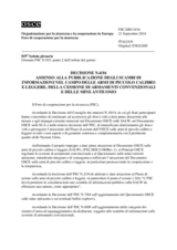 Decisione N.4/16 del Foro di cooperazione per la sicurezza