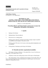 Permanent Council Decision No. 1223